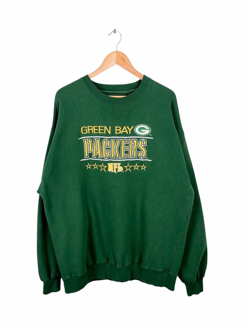 Green Bay Packers Majestic Sweatshirt Men’s XXL Embroidered NFL Vintage 90s